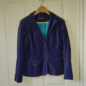 Liz Claiborne Deep Purple Blazer